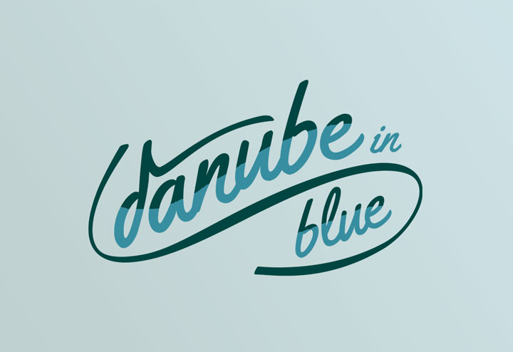 Logo der Jazz-Gruppe Danube in Blue